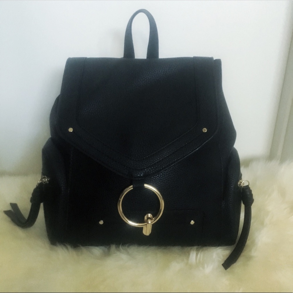 Zara mini backpack with front ring